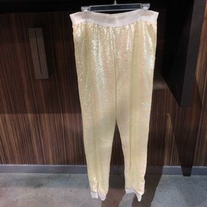 Sequined pants